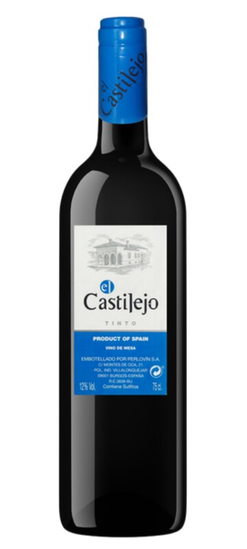 Botella de El Castilejo Tinto
