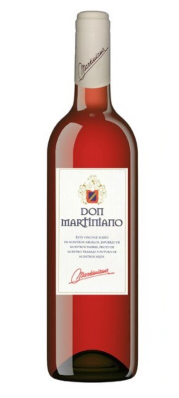 Botella de Don Martiniano Rosado