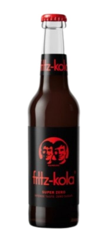 Botella de Fritz-Kola Superzero