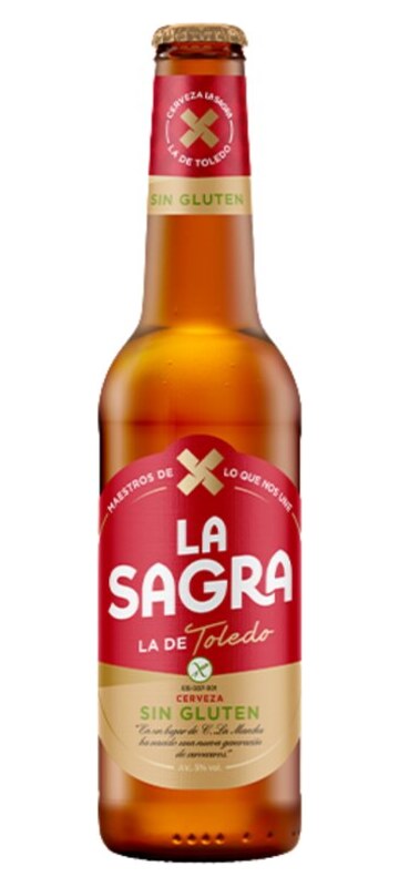 Botella de La Sagra Sin Gluten