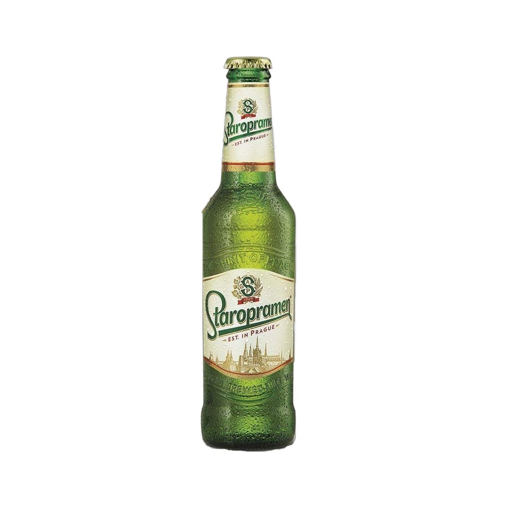 Botella de Staropramen