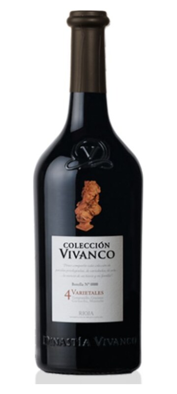 Botella de Vivanco Colección 4 Varietales Tinto